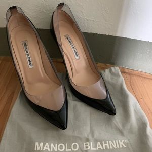❌❌sold❌❌Authentic Manolo Blahnik PVC Pump